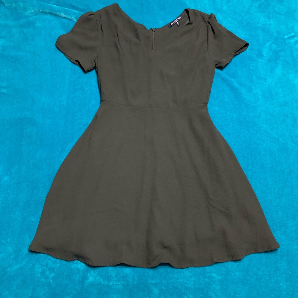 Dark green dress